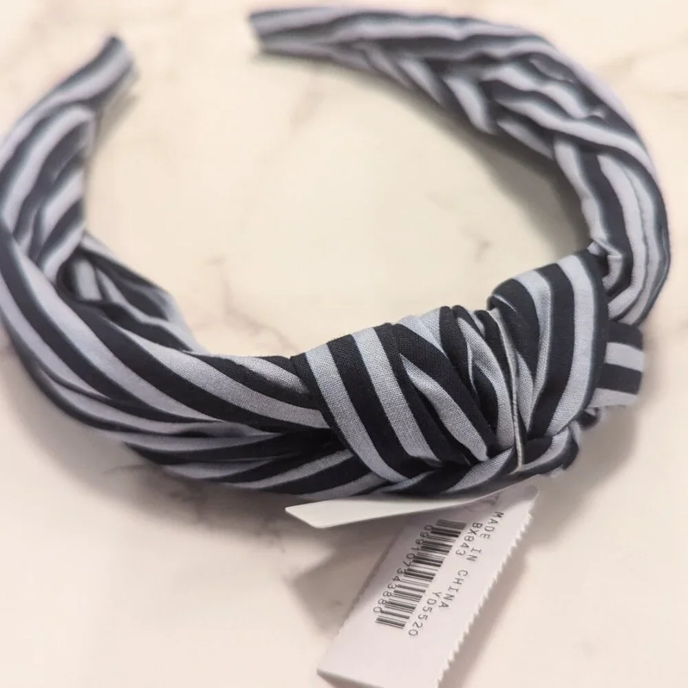 J.Crew Knot Headband in Print